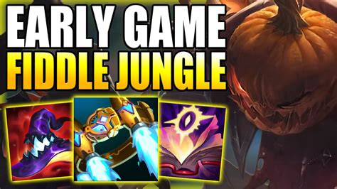 HOW TO WIN THE EARLY GAME WITH FIDDLESTICKS JUNGLE Best Build Runes