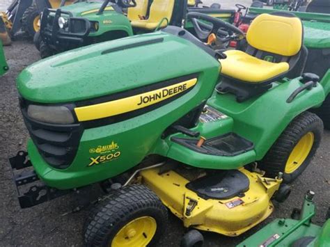 2006 John Deere X500 Riding Mower M0x500a012110 Ballweg Implement Co