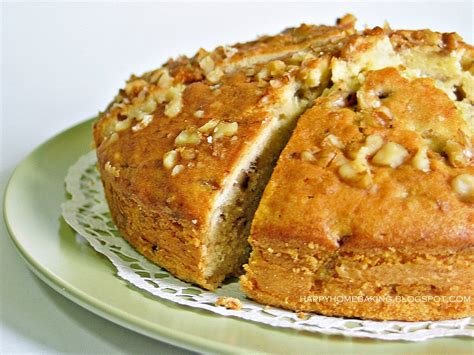 Banana and walnut cake puts a really fruity twist on a classic teatime cake that everyone will love! Happy Home Baking: Afternoon Tea