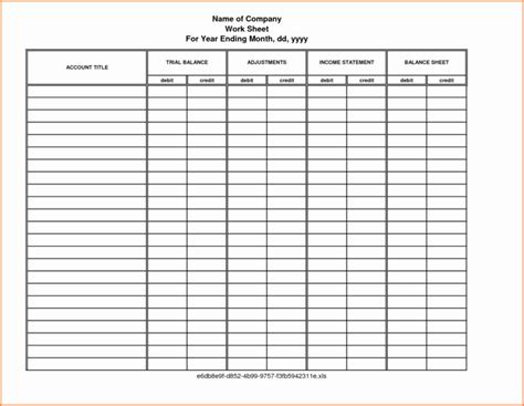 Church Offering Spreadsheet — Db