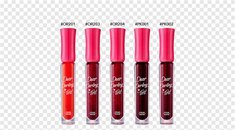 Etude House Cosmetics Lip Stain Tints And Shades Cosmetics Lipstick Png PNGEgg