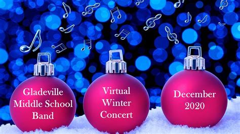 Gladeville Middle School Winter Band Concert 2020 Youtube
