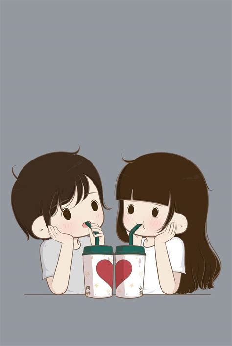 Cute Anime Love Couple Wallpapers Wallpaper Cave