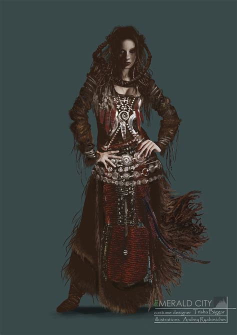 Andrei Riabovitchev Some Costume Illustrations Done For Emerald City