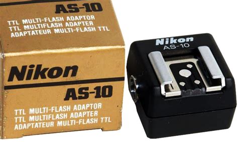 Nikon As 10 Dedicated Ttl Multi Flash Adapter