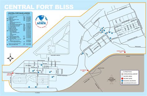 Fort Bliss Strip Map