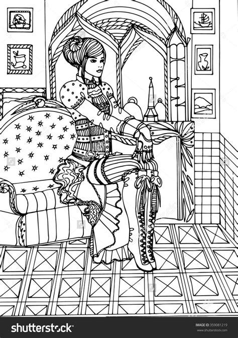 360 Best Steampunk Coloring Pages For Adults Images On