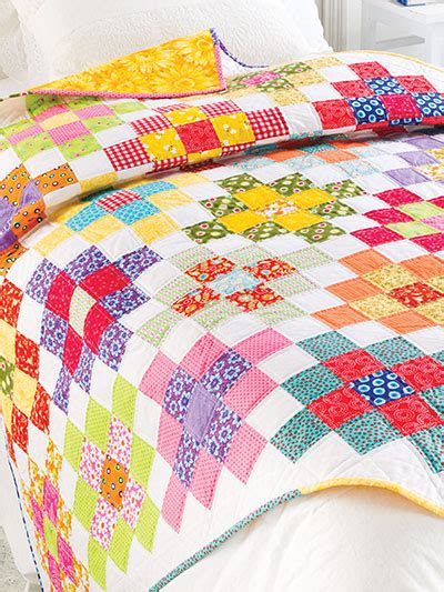 Bright Colors Create An Inviting And Cheerful Quilt Quilting Digest