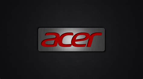 Acer Dark Wallpaper New Logo Red By Tommy Killer On Deviantart