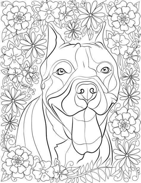 Coloriage Moins Cher Code Reduction Au Meilleur Prix Coloriages De Chiens Pour Adultes