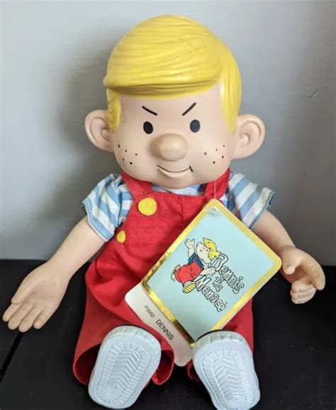 Vintage 1987 Dennis The Menace Doll 9 With Tag P3950 Made By Presents