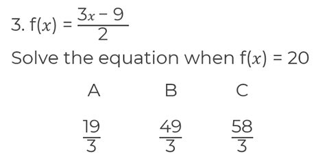 how do i solve f x problems