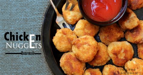 Serve them with ketchup, bbq sauce or whatever you like to dip your. Chicken Nuggets Recipe | Homemade Chicken Nuggets | You ...