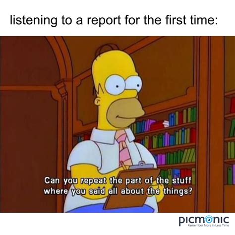 Listening To A Report For The First Time Silly Memes Funny Memes