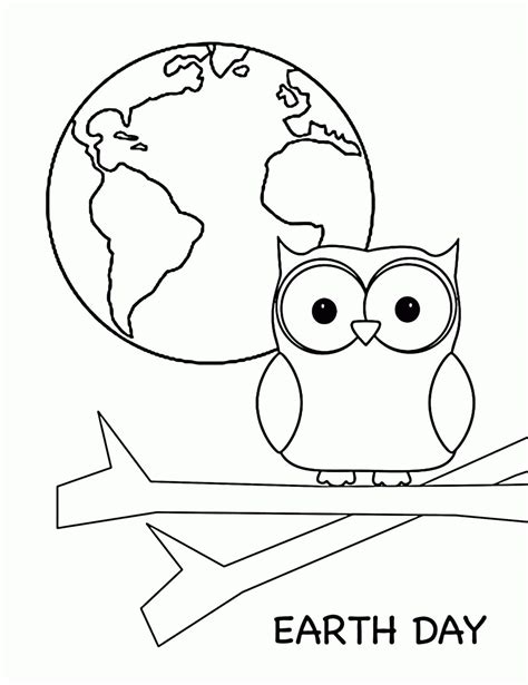 21 Printable Earth Day Coloring Pages - Holiday Vault