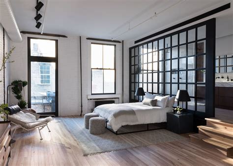 Un Loft Impresionante En El Soho De Nueva York Dormitorio De Diseño