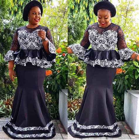 New Lace Skirt And Blouse Style For Nigerianafrican Women 80 Styles