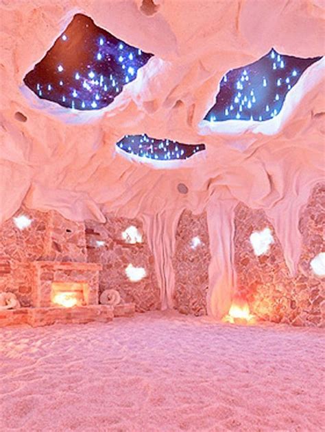 i went inside a salt cave—here s what happened salt cave salt room salt cave spa