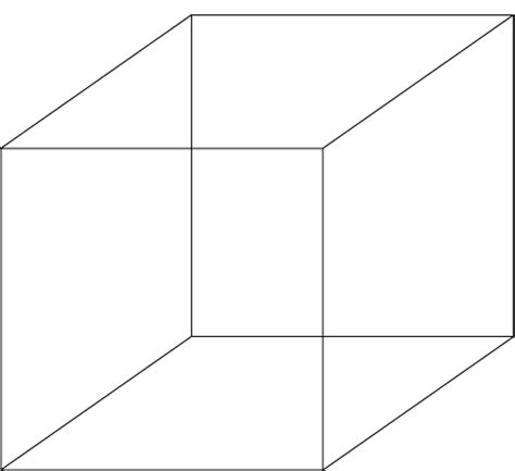 blank printable cube