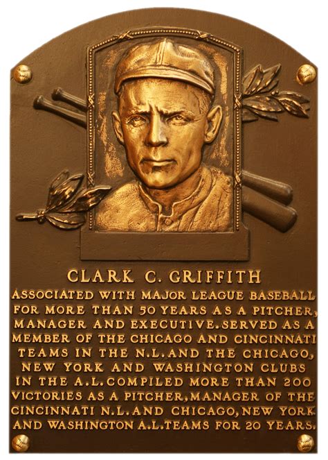 Griffith Clark Baseball Hall Of Fame Baseball Movies Baseball Fan Baseball Jerseys