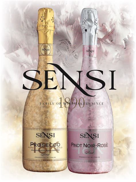 Premium Italian Wine Producer Sensi Relaunches Its 18k Sparkling Range