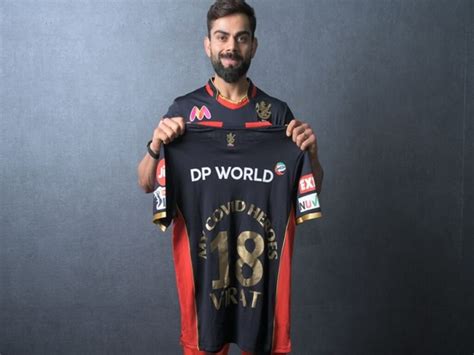 Rcb To Don My Covid Heroes Tribute Jersey During Ipl 2020