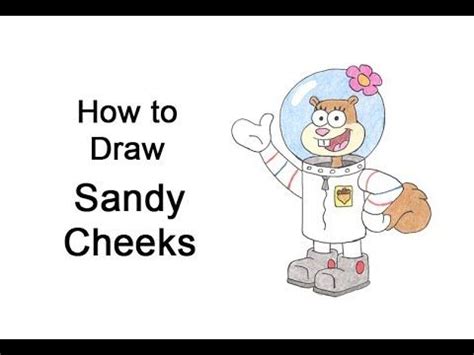 How To Draw Sandy Cheeks From SpongeBob SquarePants In 2023 Sandy