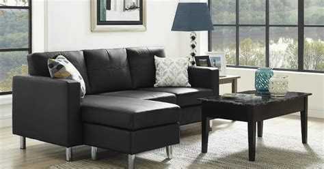 Dorel Living Small Spaces Configurable Sectional Sofa Frugal Buzz