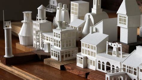 Miniature Cities In Motion Tiny Animated Metropolis Made Of Paper
