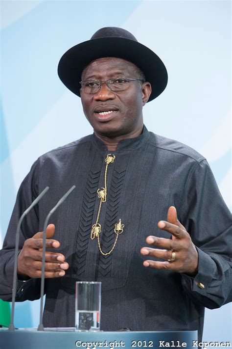 President Goodluck Jonathan Immediate Past Nigerian Preident