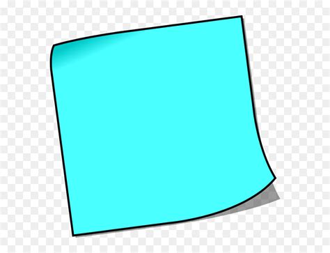 Post It Clip Art Sticky Notes Png Images Free Transparent Sticky