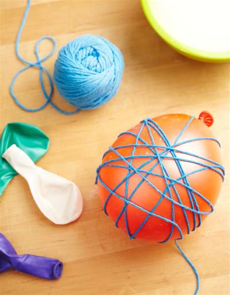 Diy Yarn Balls Pandg Everyday Home And Garden Pandg Everyday Crafts