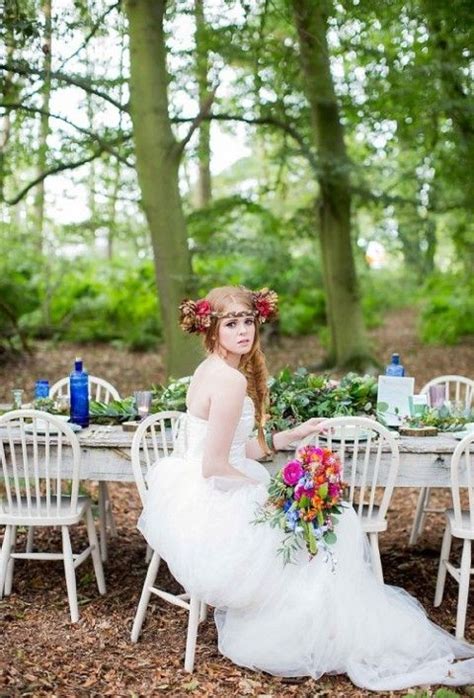 37 Woodland Wedding Dresses To Look Like A Forest Nymph Woodland