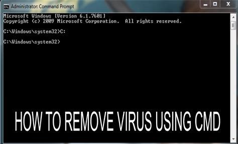 How To Identify And Remove Computer Virus Using Command Prompt Gambaran