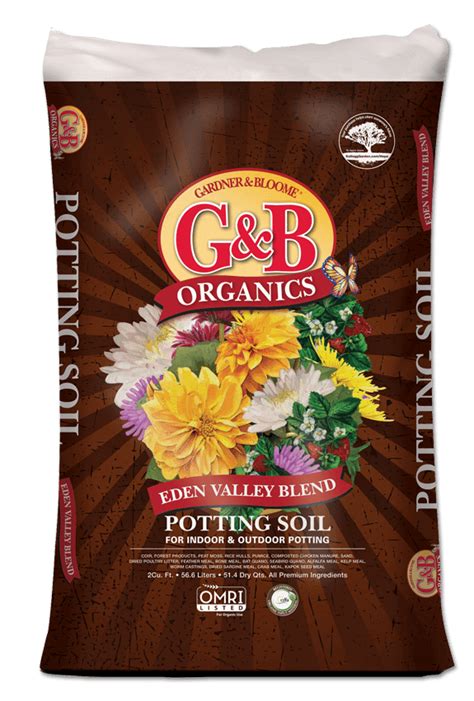 Gandb Organics Eden Valley Blend Potting Soil Kellogg Garden Organics