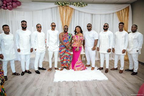 A Ghanaian Traditional Wedding In Rockville The Glossychic