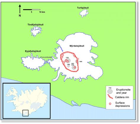 Earthquakes And Tremors Continue Around Katla Volcano In Iceland