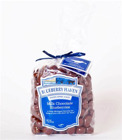 Milk Chocolate Covered Blueberries Blueberry Haven