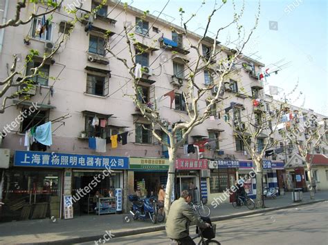 Block Flats Shanghai China Editorial Stock Photo Stock Image