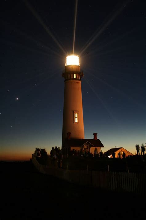 No Fog To Reflect The Beams With Images Beautiful Lighthouse