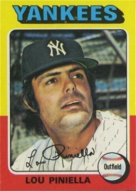 Check spelling or type a new query. 1975 Topps Lou Piniella #217 Baseball Card Value Price Guide