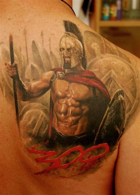 If you want to get an angel tattoo, but don't what it means, you're at the right place. Colorful 300 spartans tattoo on chest by Dmitriy Samohin ...