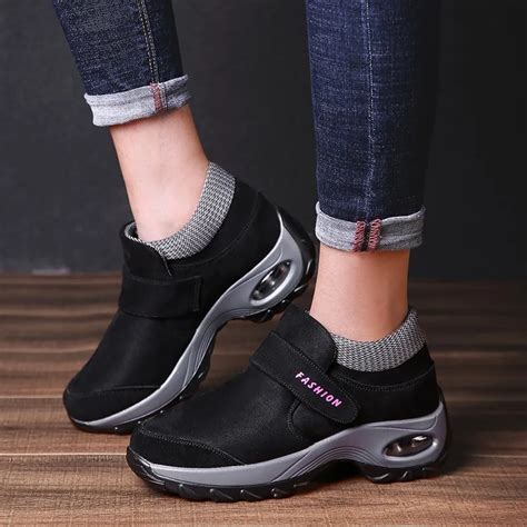 High Quality Women Winter Shoes Snow Warm Comfortable Suede Hard