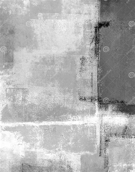 Grey Abstract Art Painting Stock Illustration Illustration Of Texture