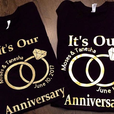 Anniversary Shirts Etsy