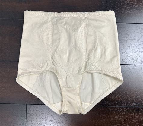 vintage nylon girdle beige panties sheer granny panties sissy panty ebay
