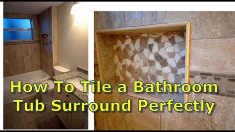 If there is a screw, use an allen wrench to remove it. How To Tile Bathroom Shower Tub Surround, Niche Demo to ...