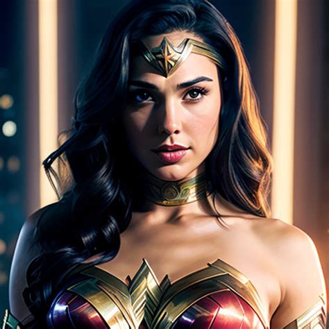 The Mesmerizing Ai Wonder Gal Gadot Brings Wonder Woman To Life In