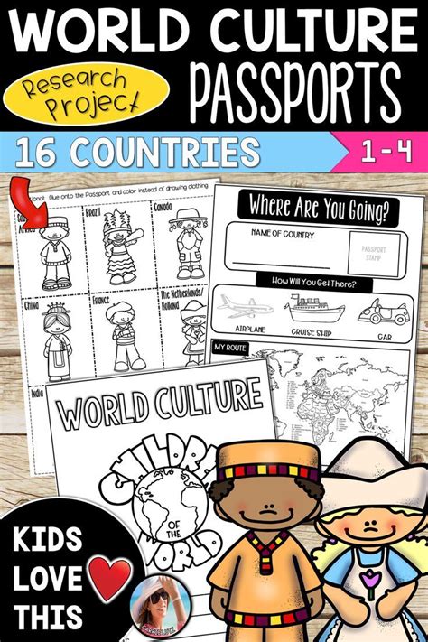 Cultures Around The World Social Studies Activities Cultural