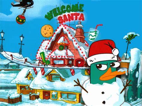 Phineas And Ferb Christmas Phineas And Ferb Wallpaper 31450140 Fanpop